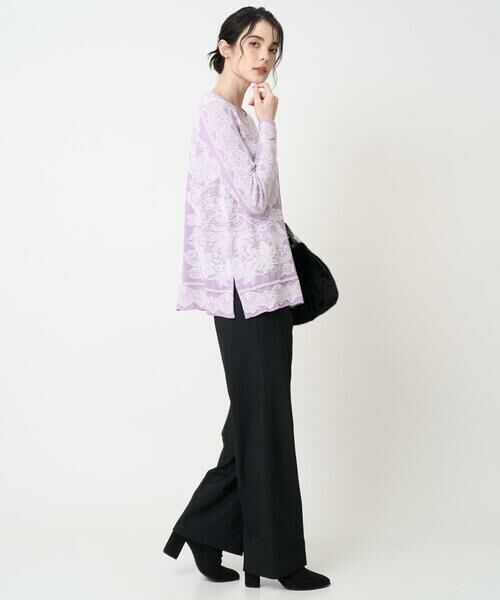 Maison de CINQ / メゾン ドゥ サンク ニット・セーター | レーシージャガードニットプルオーバー | 詳細17