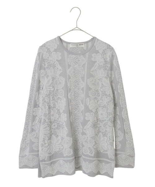 Maison de CINQ / メゾン ドゥ サンク ニット・セーター | レーシージャガードニットプルオーバー | 詳細18