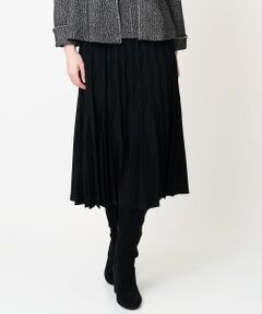 Maison de CINQ / メゾン ドゥ サンク ロング・マキシ丈スカート | ウエーブニットプリーツスカート