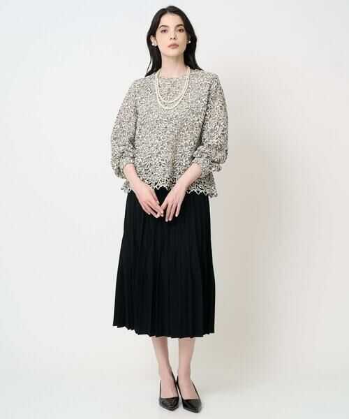 Maison de CINQ / メゾン ドゥ サンク ロング・マキシ丈スカート | ウエーブニットプリーツスカート | 詳細18