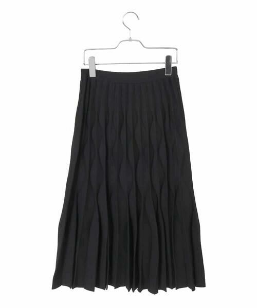 Maison de CINQ / メゾン ドゥ サンク ロング・マキシ丈スカート | ウエーブニットプリーツスカート | 詳細21