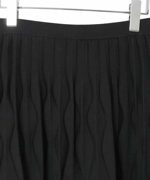 Maison de CINQ / メゾン ドゥ サンク ロング・マキシ丈スカート | ウエーブニットプリーツスカート | 詳細25