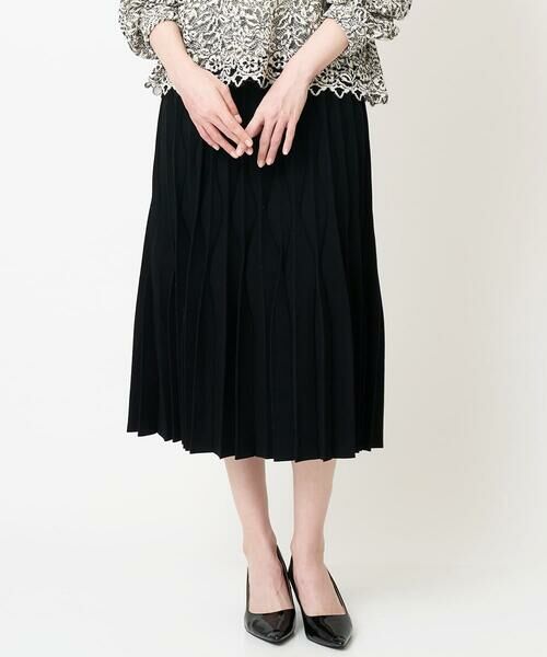 Maison de CINQ / メゾン ドゥ サンク ロング・マキシ丈スカート | ウエーブニットプリーツスカート | 詳細26