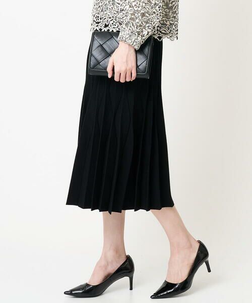 Maison de CINQ / メゾン ドゥ サンク ロング・マキシ丈スカート | ウエーブニットプリーツスカート | 詳細28