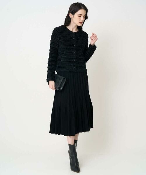 Maison de CINQ / メゾン ドゥ サンク ロング・マキシ丈スカート | ウエーブニットプリーツスカート | 詳細5