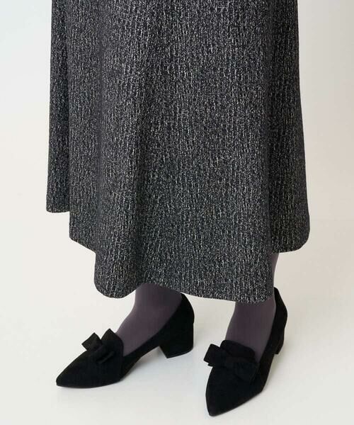 Maison de CINQ / メゾン ドゥ サンク ロング・マキシ丈スカート | [セットアップ対応]ラメジャージースカート | 詳細18