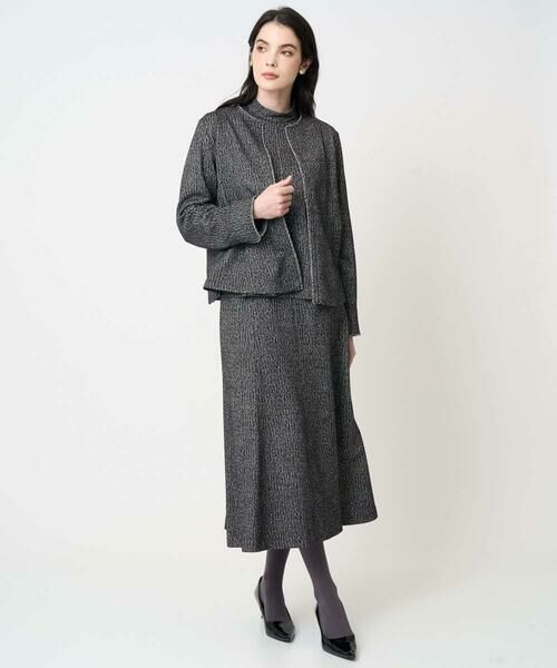 Maison de CINQ / メゾン ドゥ サンク ロング・マキシ丈スカート | [セットアップ対応]ラメジャージースカート | 詳細25