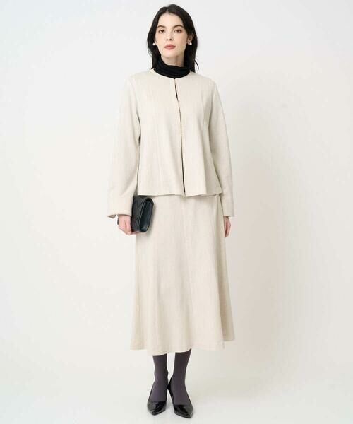 Maison de CINQ / メゾン ドゥ サンク セットアップ | [セットアップ対応]ラメジャージー羽織 | 詳細2