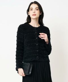 Maison de CINQ / メゾン ドゥ サンク セットアップ | ファンシーツイードニットジャケット