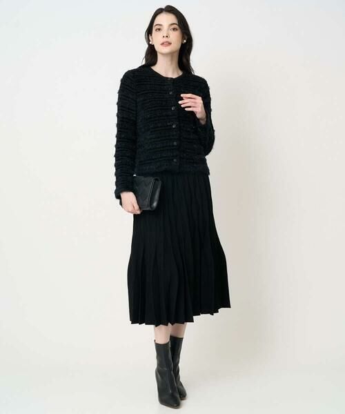 Maison de CINQ / メゾン ドゥ サンク セットアップ | ファンシーツイードニットジャケット | 詳細13