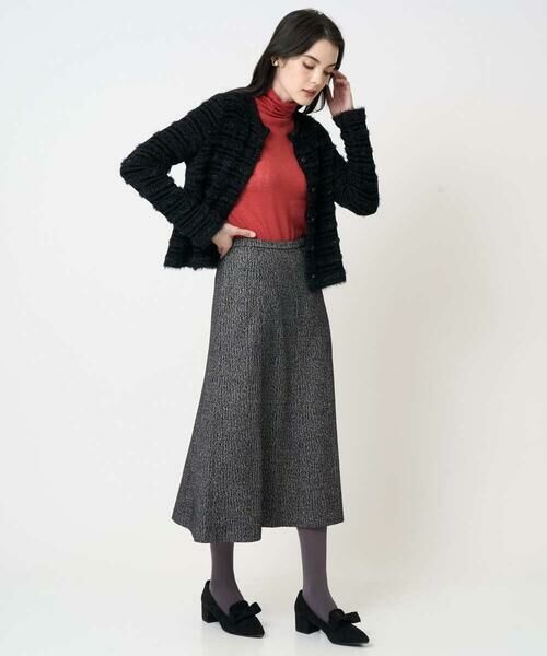 Maison de CINQ / メゾン ドゥ サンク セットアップ | ファンシーツイードニットジャケット | 詳細19