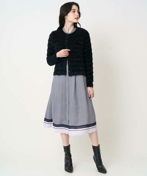 Maison de CINQ / メゾン ドゥ サンク セットアップ | ファンシーツイードニットジャケット | 詳細26