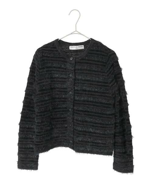 Maison de CINQ / メゾン ドゥ サンク セットアップ | ファンシーツイードニットジャケット | 詳細30