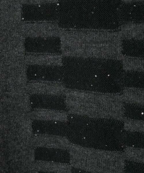 Maison de CINQ / メゾン ドゥ サンク ニット・セーター | 【小さいサイズ】幾何柄モチーフスパンコールニットプルオーバー | 詳細22