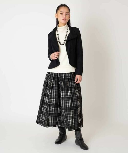 Maison de CINQ / メゾン ドゥ サンク ニット・セーター | 【小さいサイズ】ボーダーネックスパンコールニットプルオーバー | 詳細20