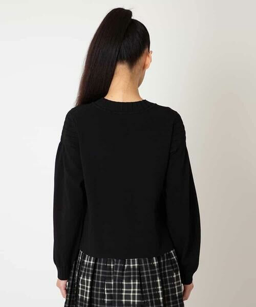 Maison de CINQ / メゾン ドゥ サンク ニット・セーター | 【小さいサイズ】レースドッキングニットプルオーバー | 詳細3