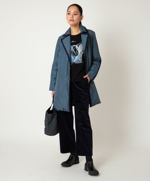 Maison de CINQ / メゾン ドゥ サンク カットソー | 【小さいサイズ】グラフィカルモチーフデザインスウェット /洗える | 詳細13