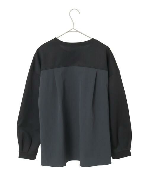 Maison de CINQ / メゾン ドゥ サンク カットソー | 【小さいサイズ】グラフィカルモチーフデザインスウェット /洗える | 詳細20