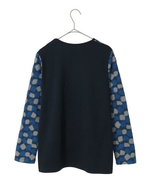 Maison de CINQ / メゾン ドゥ サンク カットソー | 【小さいサイズ】起毛ブロック切り替えデザインプルオーバー /洗える | 詳細19