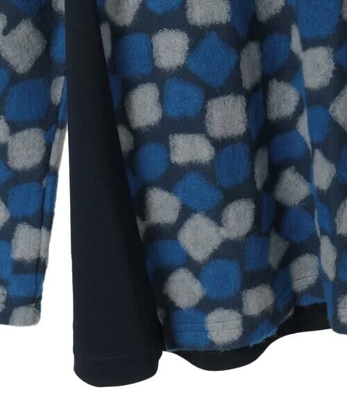 Maison de CINQ / メゾン ドゥ サンク カットソー | 【小さいサイズ】起毛ブロック切り替えデザインプルオーバー /洗える | 詳細22