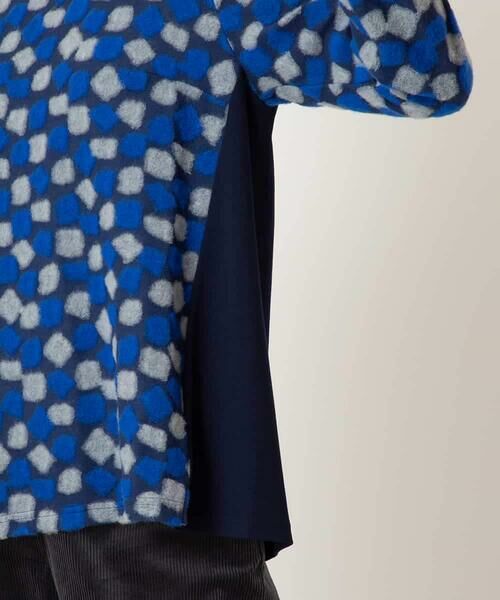 Maison de CINQ / メゾン ドゥ サンク カットソー | 【小さいサイズ】起毛ブロック切り替えデザインプルオーバー /洗える | 詳細8