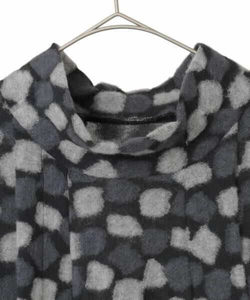 Maison de CINQ / メゾン ドゥ サンク チュニック | 【小さいサイズ】起毛ブロックサイド切り替えデザインチュニック /洗える | 詳細18