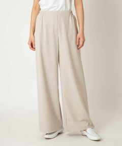 Maison de CINQ / メゾン ドゥ サンク その他パンツ | 【小さいサイズ】ストレッチワイドパンツ/アルガンオイル加工/洗える