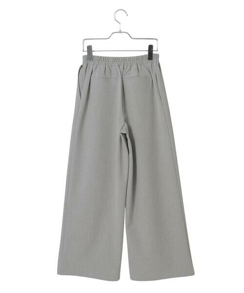 Maison de CINQ / メゾン ドゥ サンク その他パンツ | 【小さいサイズ】ストレッチワイドパンツ/アルガンオイル加工/洗える | 詳細26