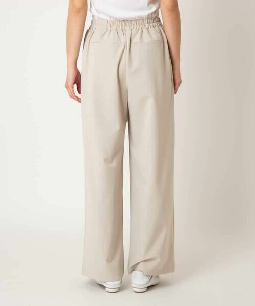 Maison de CINQ / メゾン ドゥ サンク その他パンツ | 【小さいサイズ】ストレッチワイドパンツ/アルガンオイル加工/洗える | 詳細3