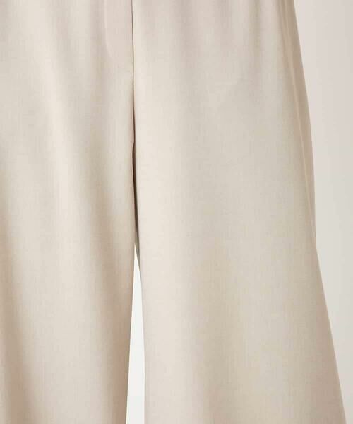 Maison de CINQ / メゾン ドゥ サンク その他パンツ | 【小さいサイズ】ストレッチワイドパンツ/アルガンオイル加工/洗える | 詳細7