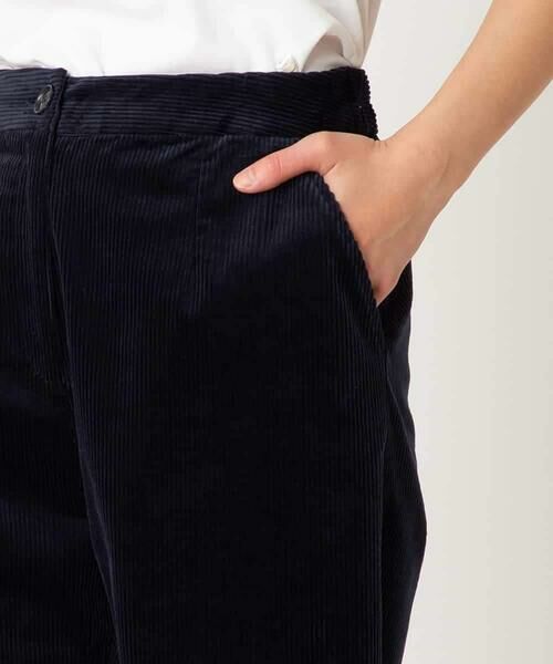 Maison de CINQ / メゾン ドゥ サンク ショート・ハーフ・半端丈パンツ | 【小さいサイズ】ストレッチコーデュロイパンツ /洗える | 詳細6