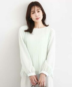 Maison de CINQ / メゾン ドゥ サンク シャツ・ブラウス | 【小さいサイズ】プリーツデザインブラウス/洗える