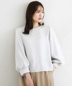 Maison de CINQ / メゾン ドゥ サンク シャツ・ブラウス | 【小さいサイズ】ボリュームスリーブブラウス/撥水/防シワ/洗える