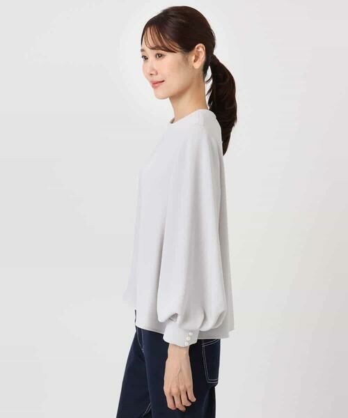 Maison de CINQ / メゾン ドゥ サンク シャツ・ブラウス | 【小さいサイズ】ボリュームスリーブブラウス/撥水/防シワ/洗える | 詳細13