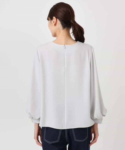 Maison de CINQ / メゾン ドゥ サンク シャツ・ブラウス | 【小さいサイズ】ボリュームスリーブブラウス/撥水/防シワ/洗える | 詳細14