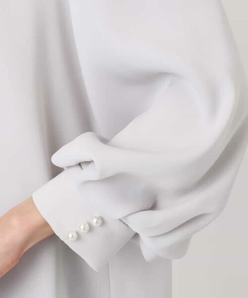 Maison de CINQ / メゾン ドゥ サンク シャツ・ブラウス | 【小さいサイズ】ボリュームスリーブブラウス/撥水/防シワ/洗える | 詳細17