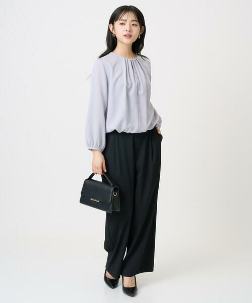 Maison de CINQ / メゾン ドゥ サンク シャツ・ブラウス | 【小さいサイズ】バルーンヘムブラウス/洗える | 詳細18