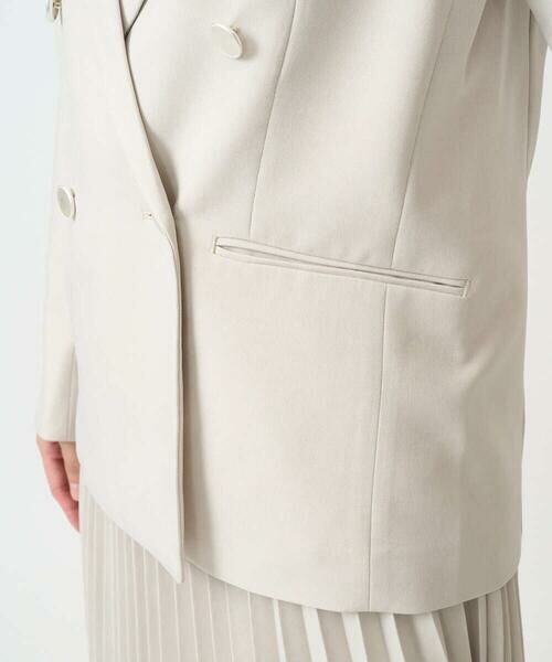 Maison de CINQ / メゾン ドゥ サンク セットアップ | 【小さいサイズ】ダブルブレストジャケット/洗える | 詳細10