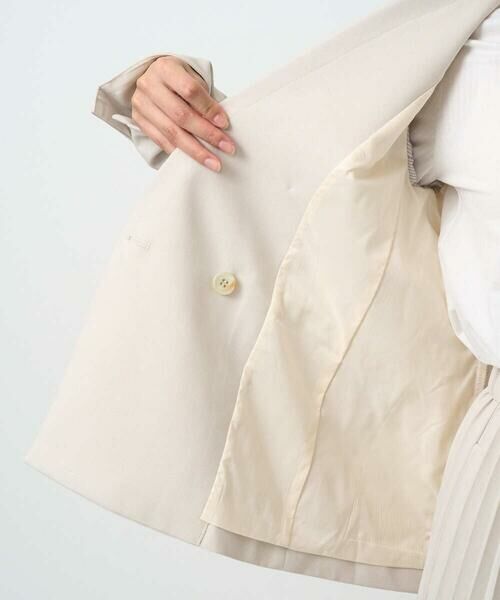 Maison de CINQ / メゾン ドゥ サンク セットアップ | 【小さいサイズ】ダブルブレストジャケット/洗える | 詳細12