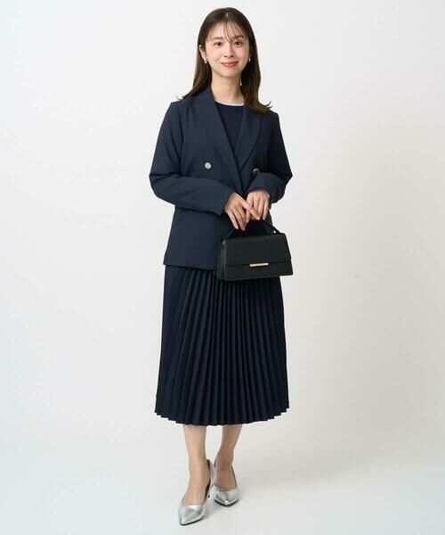 Maison de CINQ / メゾン ドゥ サンク セットアップ | 【小さいサイズ】ダブルブレストジャケット/洗える | 詳細17