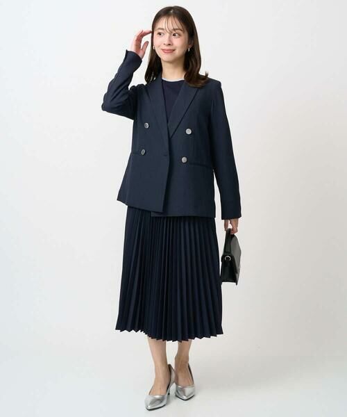 Maison de CINQ / メゾン ドゥ サンク セットアップ | 【小さいサイズ】ダブルブレストジャケット/洗える | 詳細18