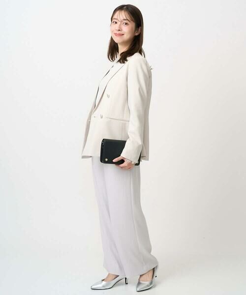 Maison de CINQ / メゾン ドゥ サンク セットアップ | 【小さいサイズ】ダブルブレストジャケット/洗える | 詳細23