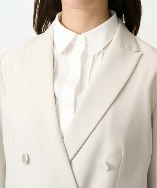 Maison de CINQ / メゾン ドゥ サンク セットアップ | 【小さいサイズ】ダブルブレストジャケット/洗える | 詳細8