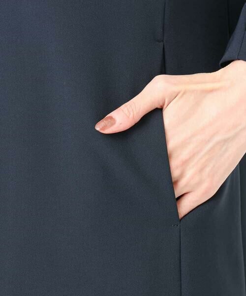 Maison de CINQ / メゾン ドゥ サンク ロング・マキシ丈ワンピース | 【小さいサイズ】レース襟付きサックワンピース/防シワ/洗える | 詳細19