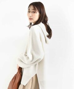 Maison de CINQ / メゾン ドゥ サンク ニット・セーター | 【小さいサイズ】スウェットライクニットフーディー/洗える