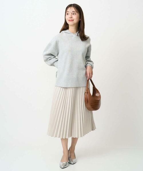 Maison de CINQ / メゾン ドゥ サンク ニット・セーター | 【小さいサイズ】スウェットライクニットフーディー/洗える | 詳細22