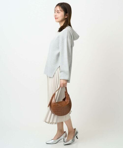 Maison de CINQ / メゾン ドゥ サンク ニット・セーター | 【小さいサイズ】スウェットライクニットフーディー/洗える | 詳細24