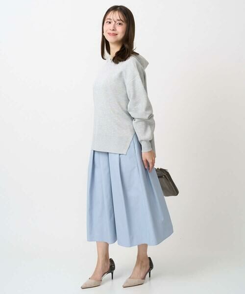 Maison de CINQ / メゾン ドゥ サンク ニット・セーター | 【小さいサイズ】スウェットライクニットフーディー/洗える | 詳細25