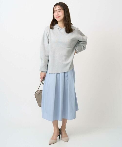 Maison de CINQ / メゾン ドゥ サンク ニット・セーター | 【小さいサイズ】スウェットライクニットフーディー/洗える | 詳細26