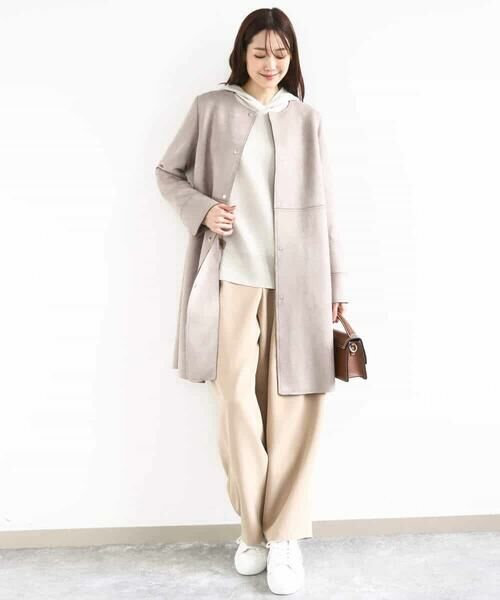 Maison de CINQ / メゾン ドゥ サンク ニット・セーター | 【小さいサイズ】スウェットライクニットフーディー/洗える | 詳細6